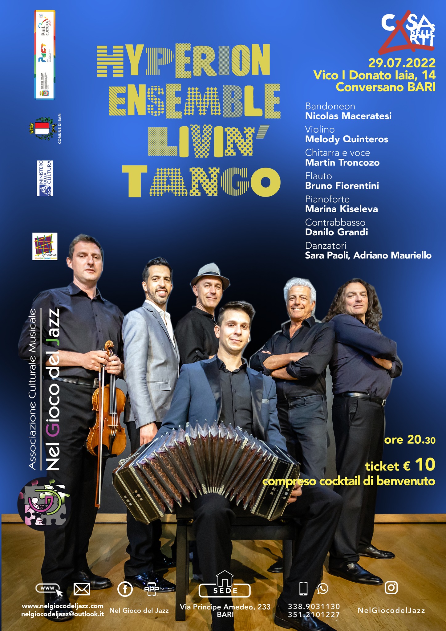 Hyperion ensemble Livin’ Tango // 29.07.22