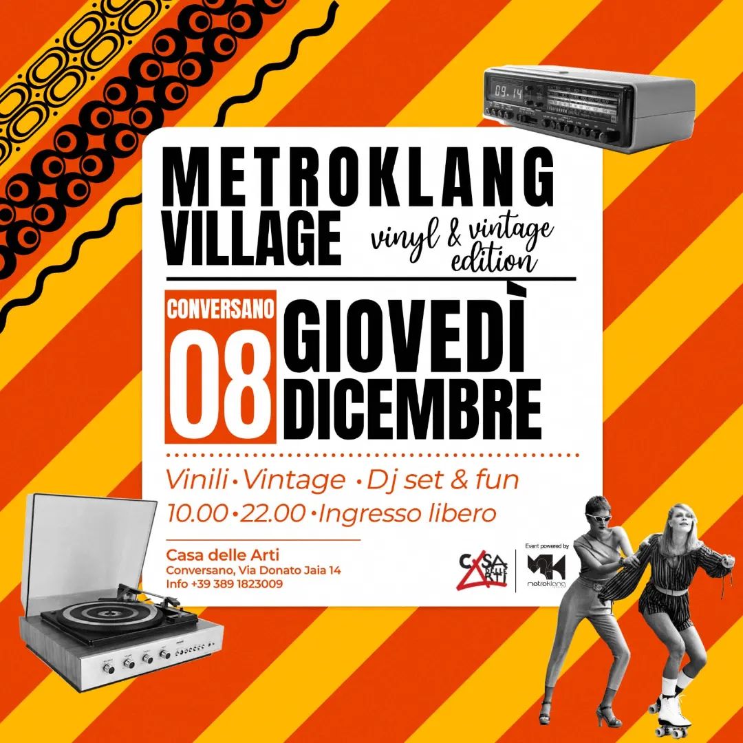 Metroklang Village vinyl & vintage edition // 8.12.22