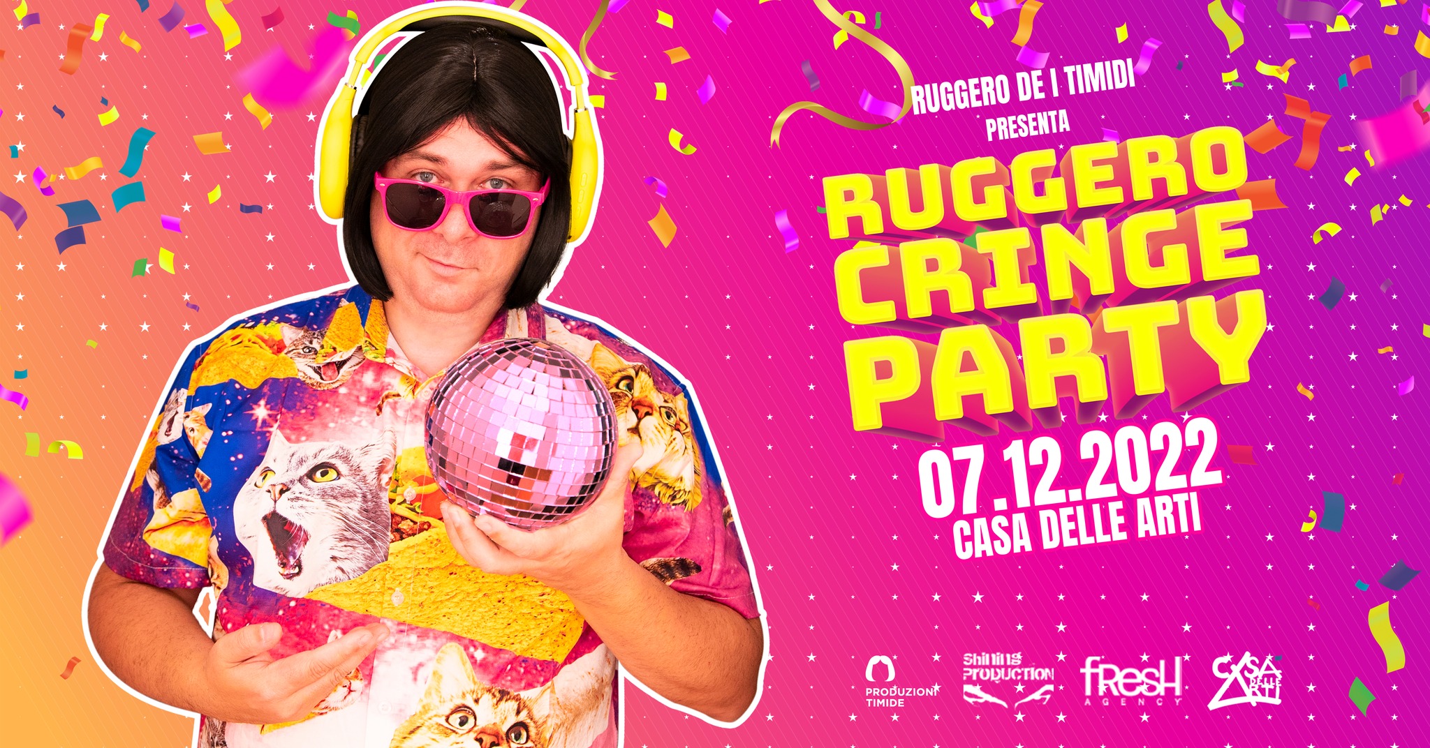 Ruggero de I Timidi  “Ruggero Cringe Party” // 7.12.22