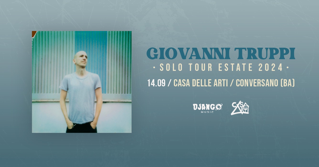 Giovanni Truppi Solo Tour Estate // 14.09.24