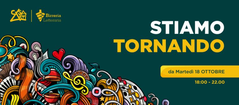 Torna la Birreria Letteraria