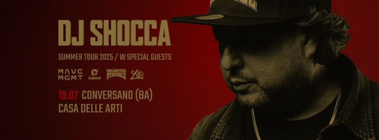 Dj Shocca Summer Tour 2025 // 19.07.25
