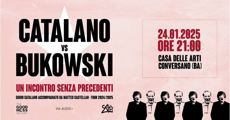 Catalano Vs Bukowski, un incontro senza precedenti // 24.01.25