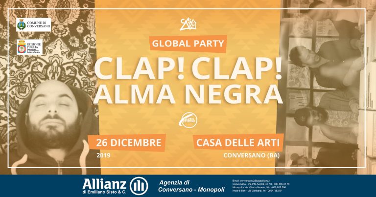Clap!Clap! + AlmaNegra (Global Party Night) // 26.12.19