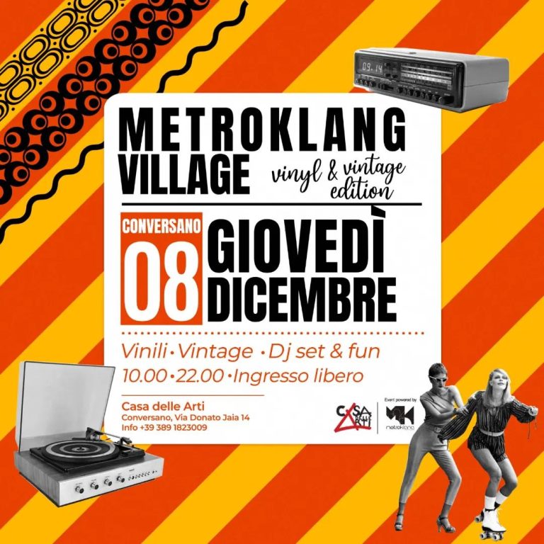 Metroklang Village vinyl & vintage edition // 08.12.22