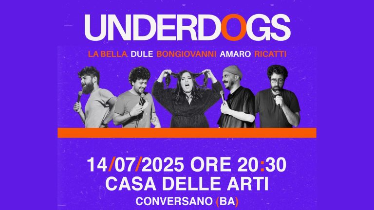 Underdogs: stand up comedy // 14.07.25
