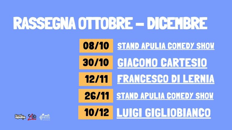 Rassegna Stand-UP Comedy @Birreria Letteraria // Ottobre-Dicembre 2025