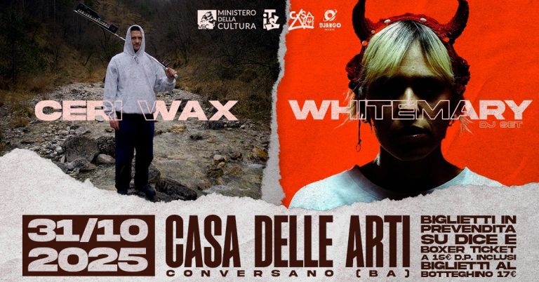 Ceri Wax + Whitemary (dj set) // 31.10.25