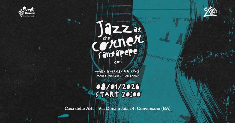 Jazz at the Corner – Santapepe @BirreriaLetteraria // 08.01.2026