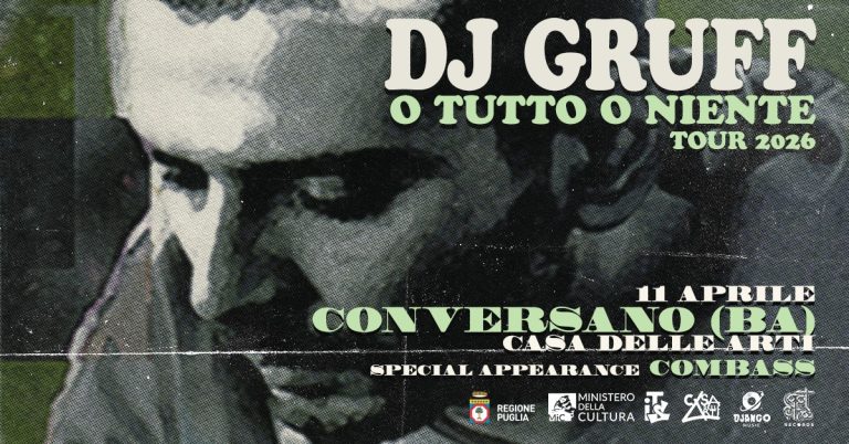Dj Gruff – O tutto o niente Tour // 11.04.26