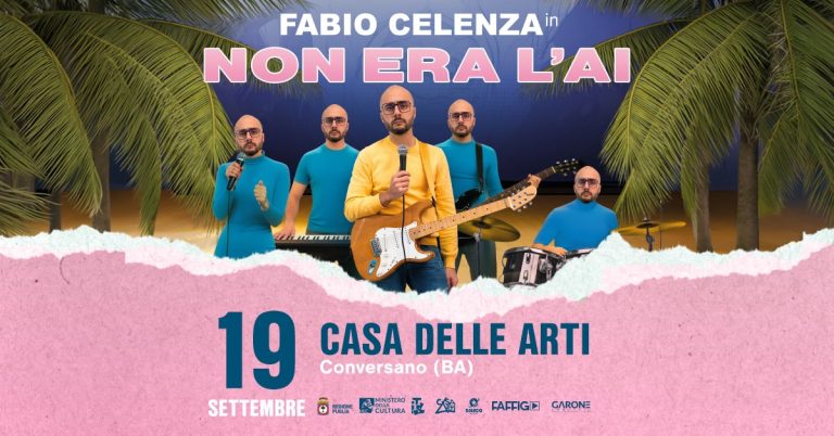 Fabio Celenza “Non era l’AI” Tour // 19.09.26